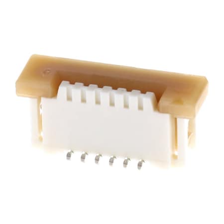 Molex Ffc/Fpc Connector, 6 Contact(S), 1 Row(S), Female, Straight, 0.039 Inch Pitch, Surface Mount 526100675